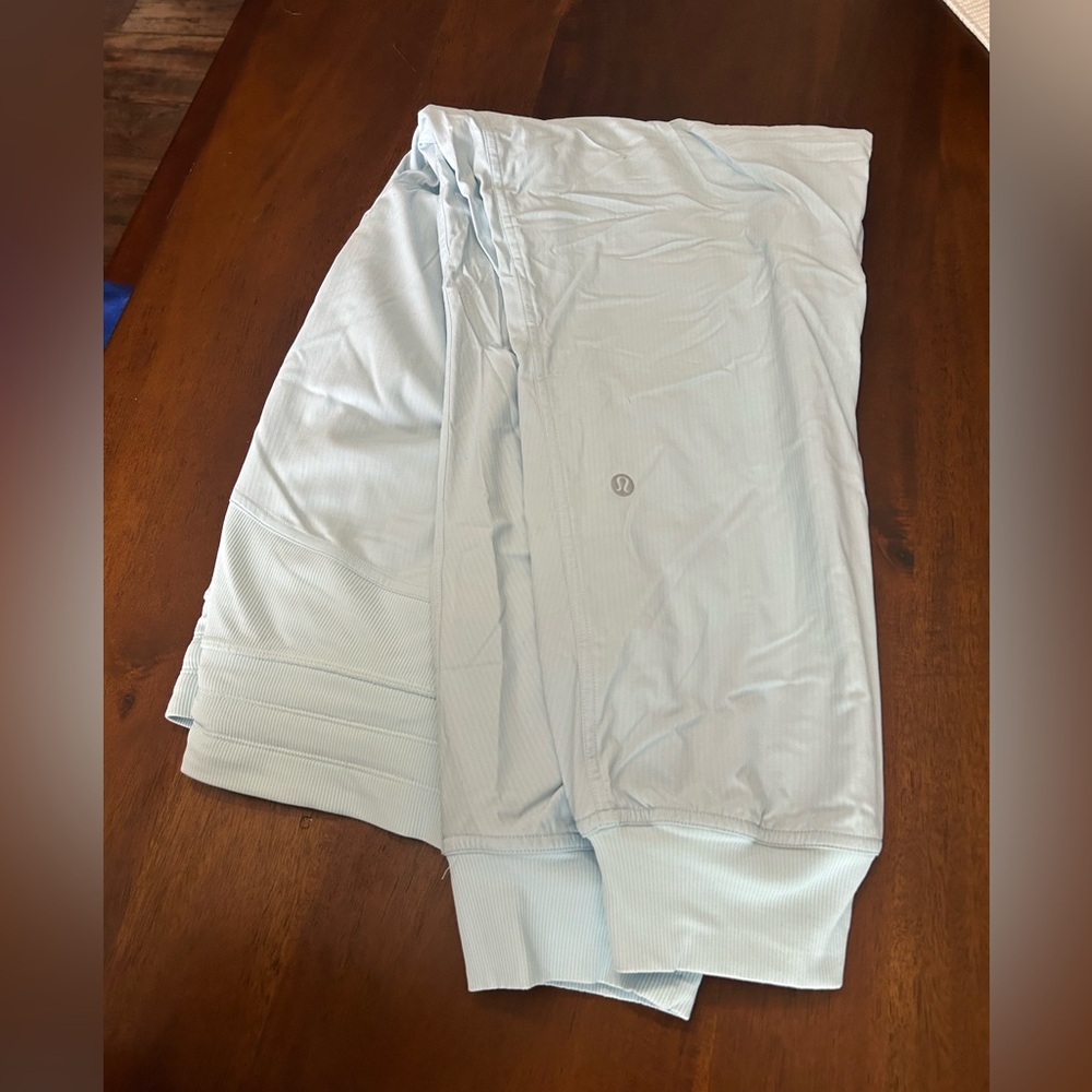 New Light Blue Lululemon joggers Athletic size 12